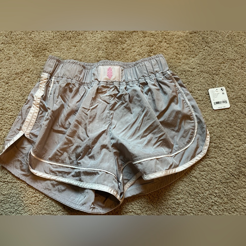 Free People Varsity Blues Shorts